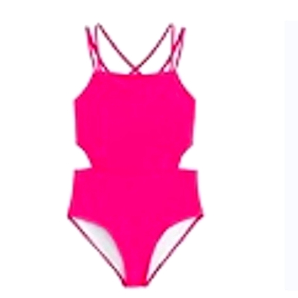 kami Other - Vibrant Pink Cutout Swimsuit Girls Size #16